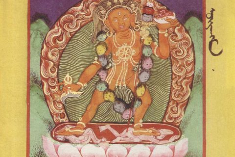 沃唐卡·佛像总集编号BC70737：《金刚鬘》和《究竟瑜伽鬘》所说曼陀罗之 